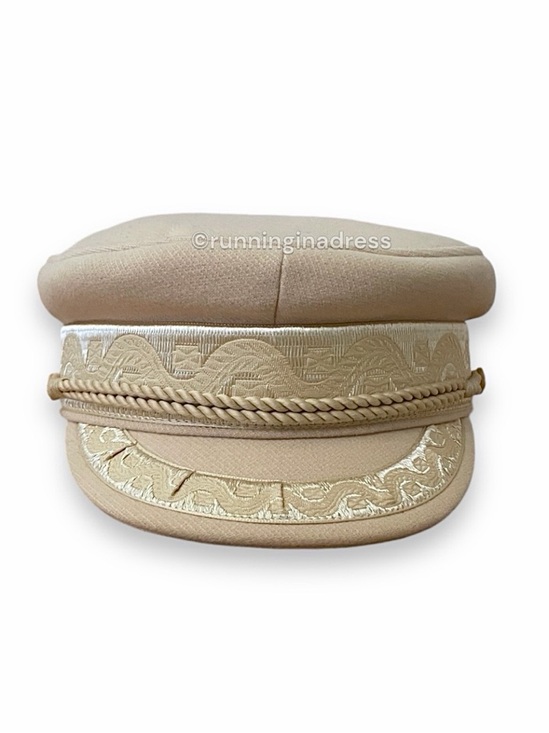 NWT Lack of Color Riviera Cap Cream Gold Baker Boy Fisherman Sailor Hat M 57 main image 7